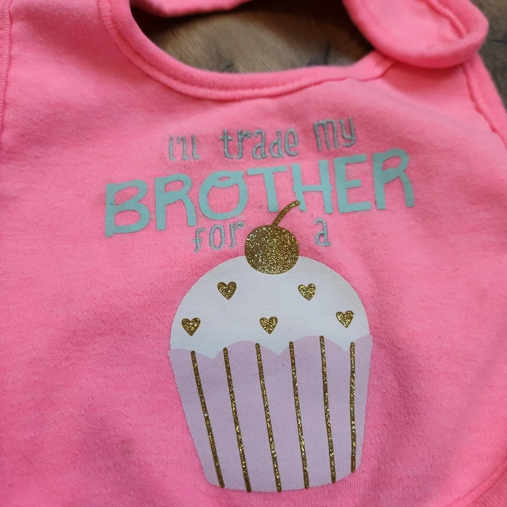 Carter's Water Resistant Girls bibs